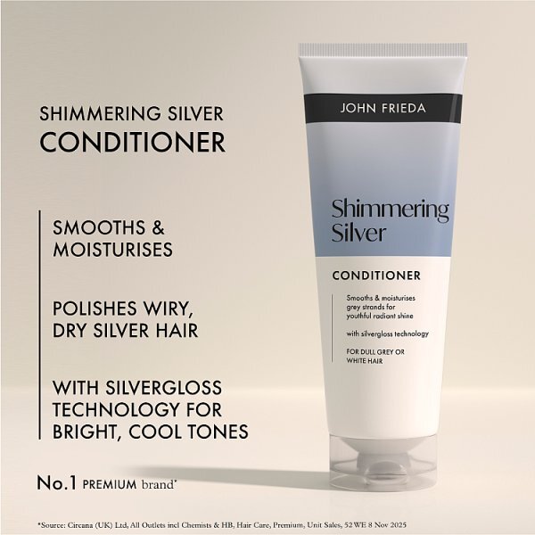 John Frieda Shimmering Silver Conditioner 250Ml