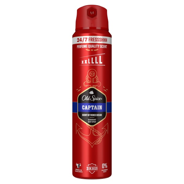 Old Spice Captain Deodorant Spray 250ml