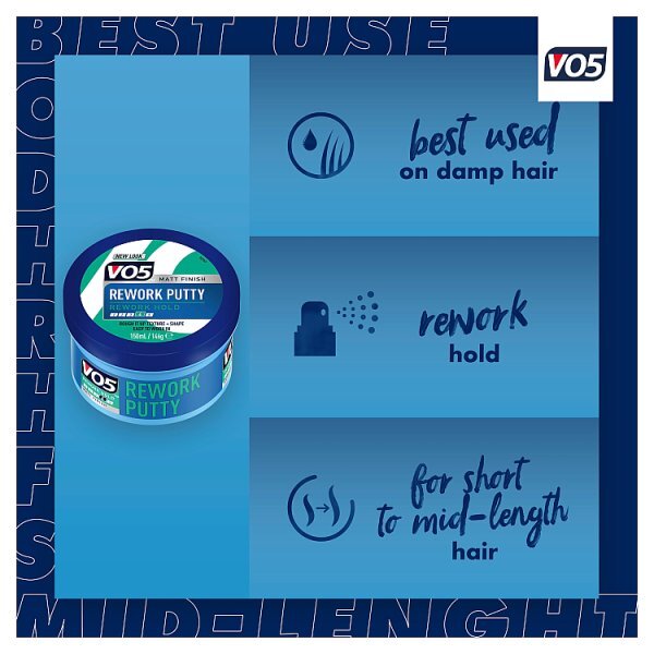 VO5 Hair Putty Rework 150ml