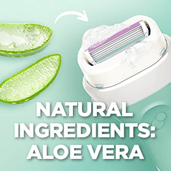 DNR Wilkinson Sword Intuition 2 in1 Sensitive Care Blades 3pk