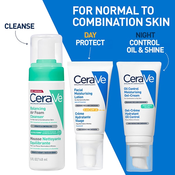 Cerave Balancing Air Foam Foaming Facial Cleanser 150Ml
