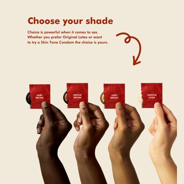 DNR Roam Skin Tone Condoms Fair 12 Pack