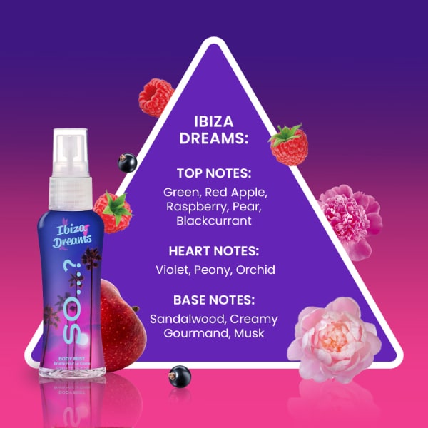 So...? Ibiza Dreams Body Mist 50Ml