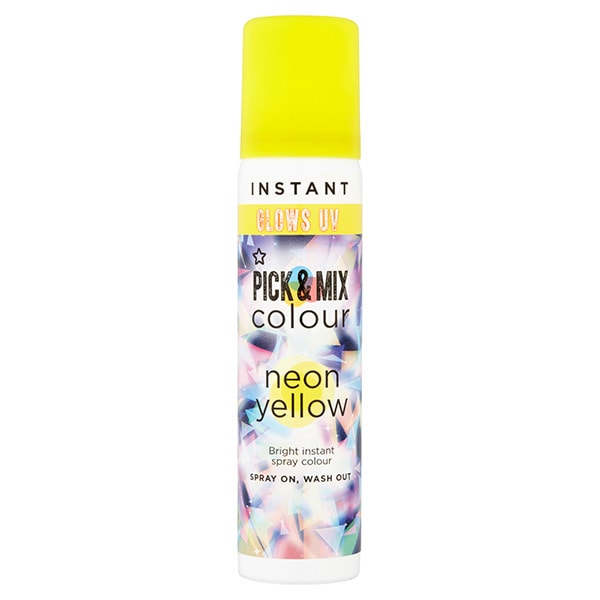 Superdrug Neon Yellow Hairspray