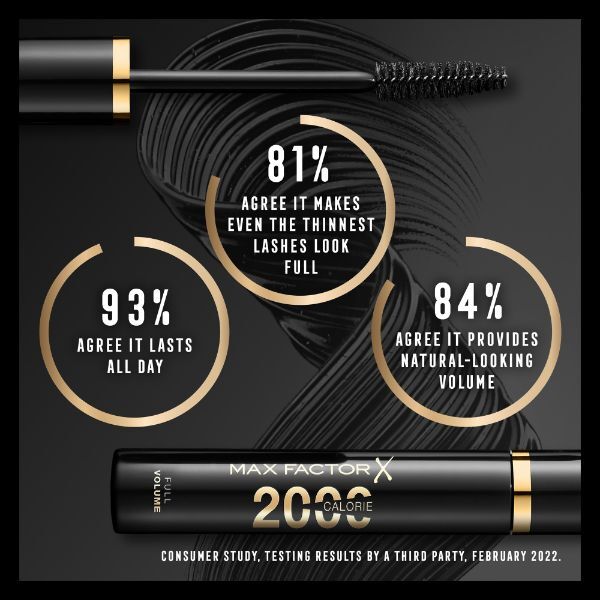 Max Factor 2000 Calorie Mascara Black/Brown