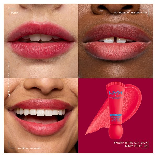 NYX Professional Makeup Smushy Matte Lip Balm Sassy Stuff
