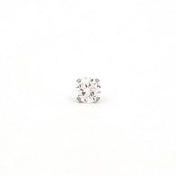 Studex Stainless Steel 6mm CZ Earrings