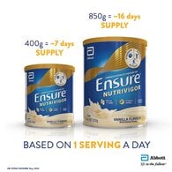 Ensure NutriVigor Vanilla Flavour 400G