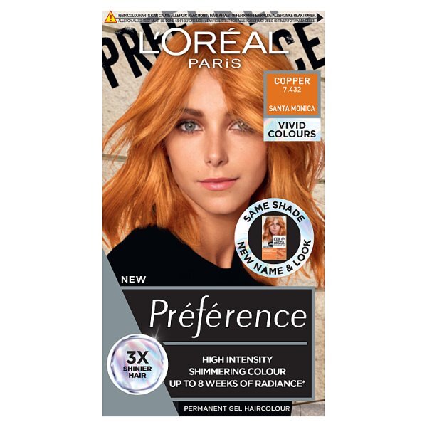Preference Vivids (Colorista) Hair Dye Copper 7.43