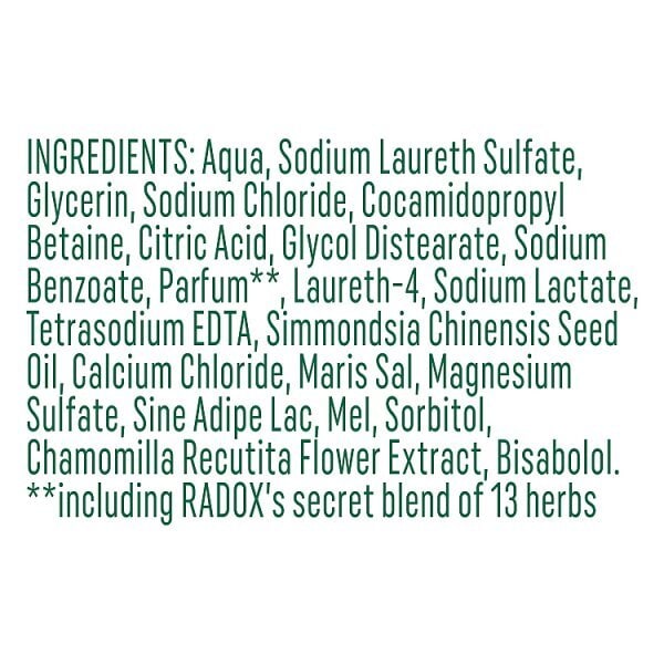 Radox Mineral Therapy Feel Moisturised Shower Gel 450 ml