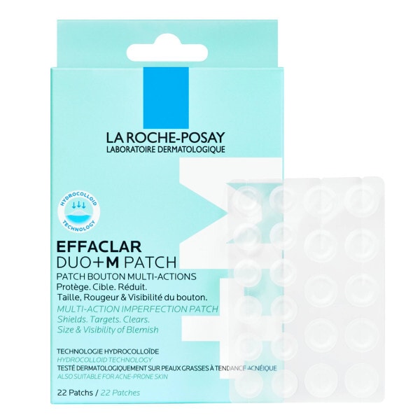 La Roche Posay Effaclar Duo+M 3H Spot Patches, 22 Patches