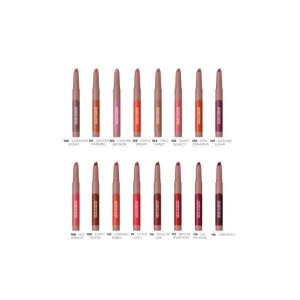 L'Oreal Paris Infallible Matte Lip Crayon 104 Tres Sweet