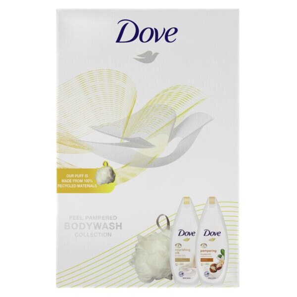 Dove Feel Pampered Bodywash Collection Gift Set