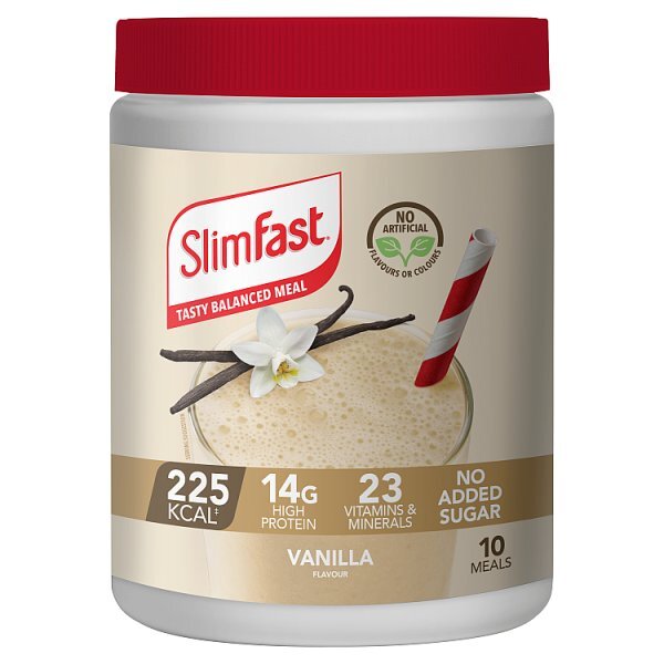 Slimfast Powder Tin Vanilla 365G