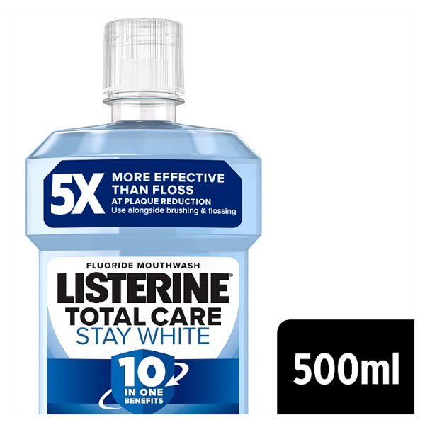 Listerine Stay White Arctic Mint Mouthwash 500ml