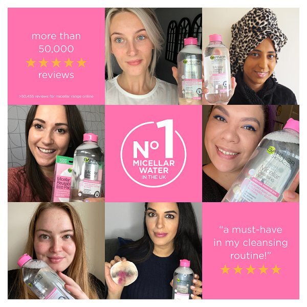 Garnier Micellar Rose Cleansing Water Makeup Remover Sens. Skin 700ml