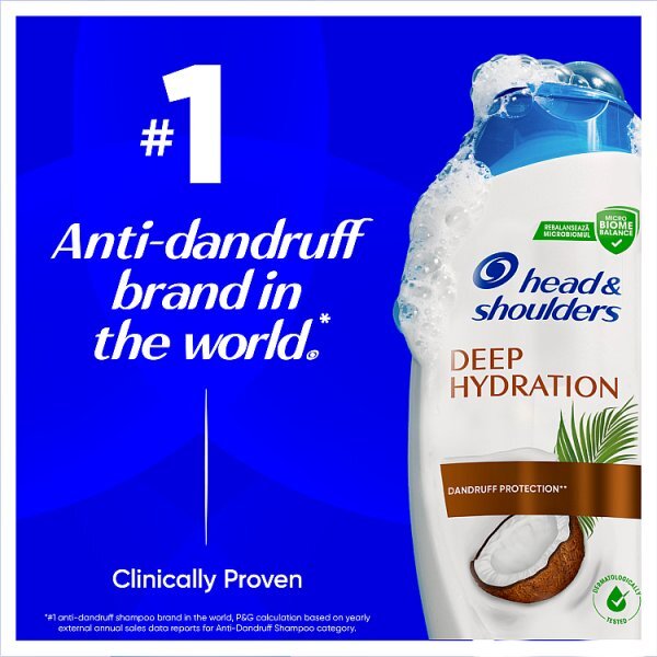 Head&Shoulders Deep Hydration AntiDandruff Shampoo 400ml