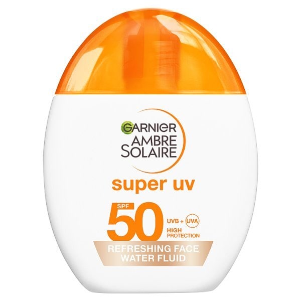 Garnier Ambre Solaire Super Uv  Water Fluid Spf50 Glow
