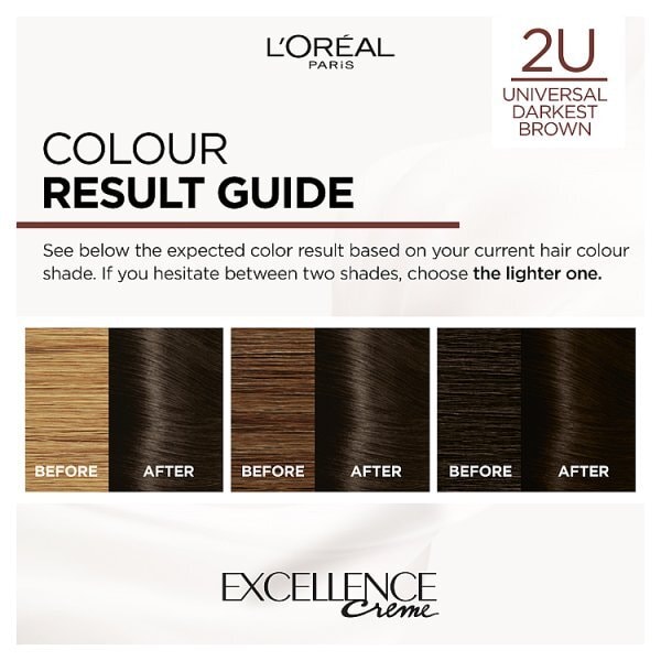 L'Oréal Excellence Crème Universal Nudes 2U Darkest Brown