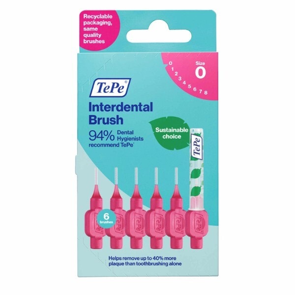 TePe Interdental Brushes 6 x 0.4mm