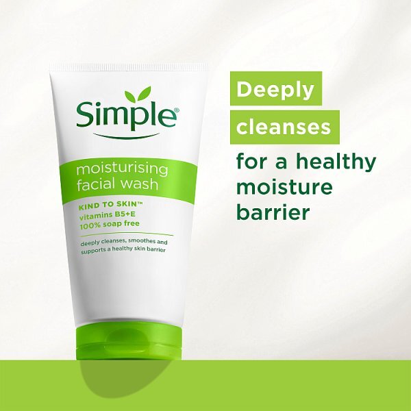 Simple Kind to Skin Moisturising Facial Wash 150ml