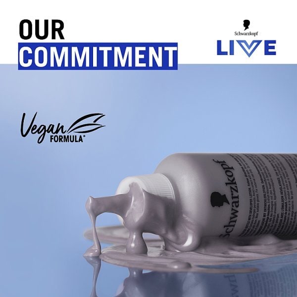 Schwarzkopf LIVE B11 Frosty Blonde Permanent Hair Dye