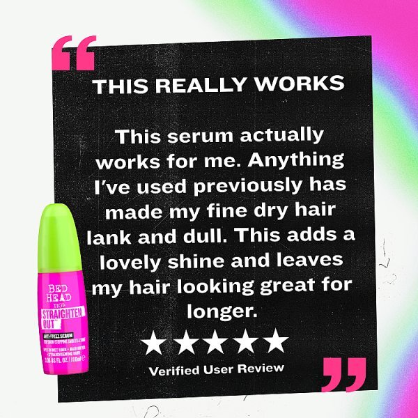 Bedhead Straighten Out Serum 100Ml