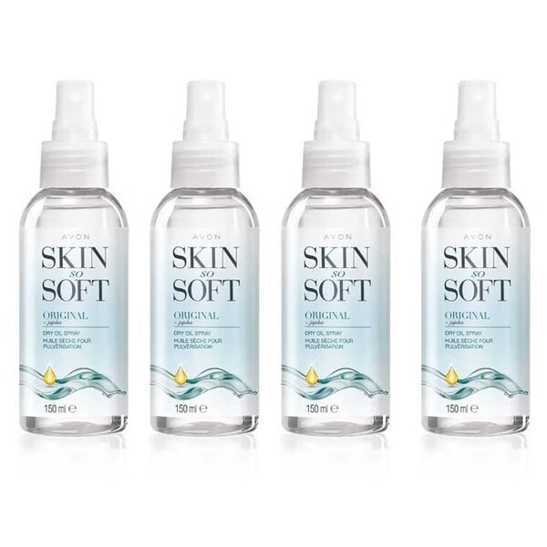 Avon Skin So Soft Original Dry Oil Spray Bundle