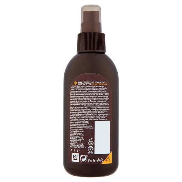 Piz Buin Tan Intensifying Sun Spray SPF 15 Medium 150ml