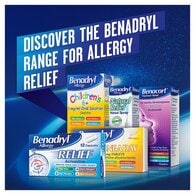 Benadryl Allergy & Hayfever  Acrivastine Tablets 12s