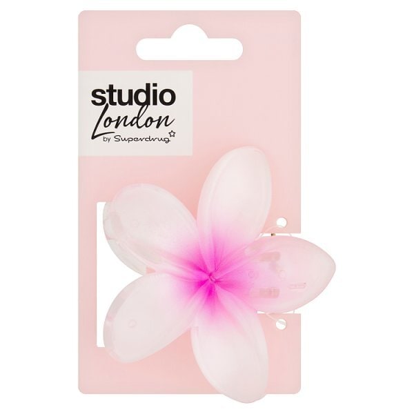 Studio London Purple Flower Claw Clip