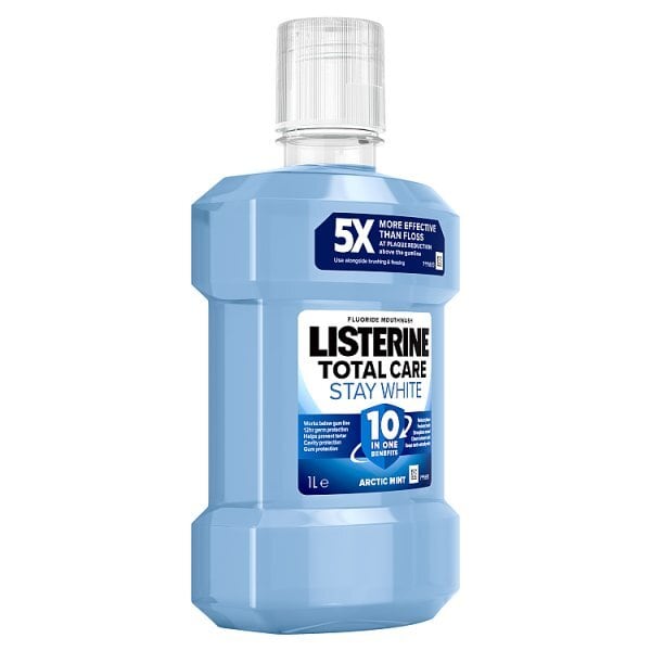Listerine Total Care Stay White 1L