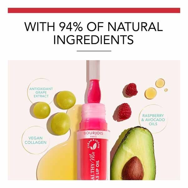 Bourjois, Healthy Mix Lip Oil Serum, Straw'bisous, 4.5Ml