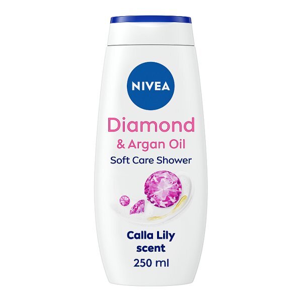 NIVEA Shower Cream Gel, Indulgent Moisture Diamond, 250ml