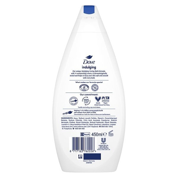 Dove Indulging Cream Bath Soak 450 ml