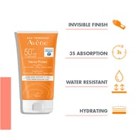 Avène Intense Protect Suncream Fluid Spf50+ 150ml