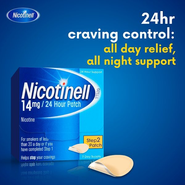 Nicotinell 14mg/24 Hour Patch Step 2 7 Day Supply