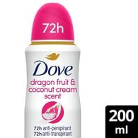 Dove Advanced Care Dragonfruit And Coconut Cream Apa 200Ml