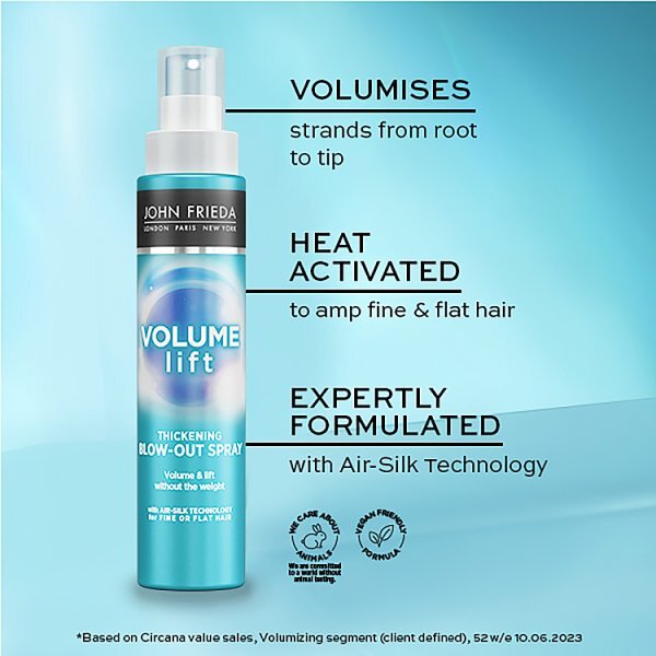 John Frieda Volume Blow Out Spray 100ml