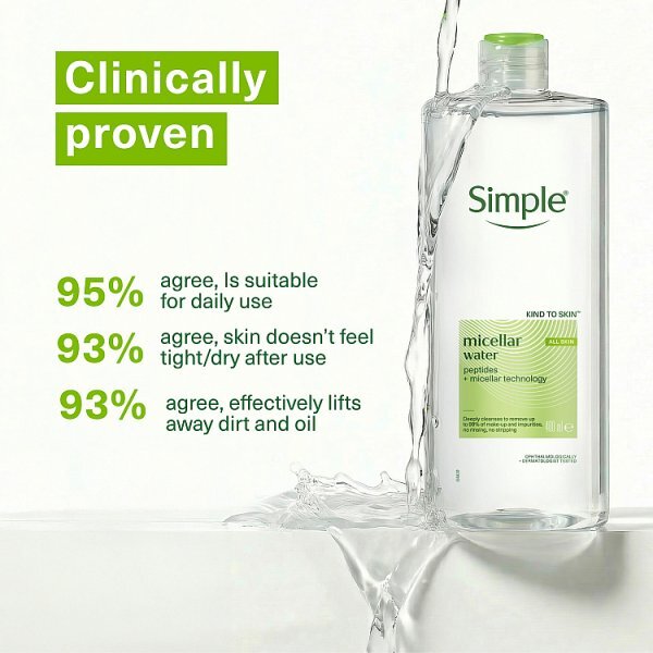 Simple Kind To Skin Micellar Water 200Ml