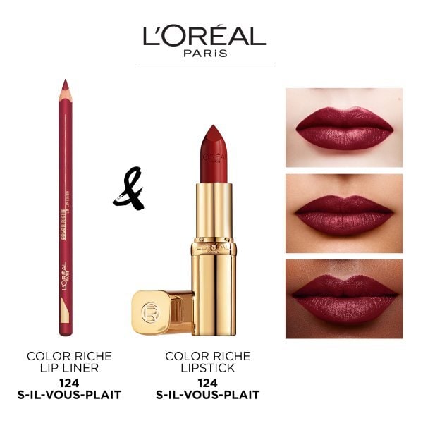 LOréal Color Riche Satin Lipstick 124 S'il Vous Plait