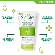 Simple Kind to Skin Moisturising Facial Wash 150ml