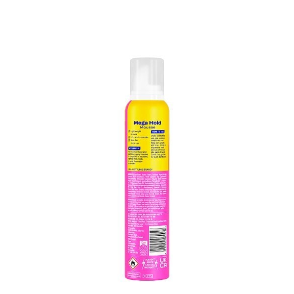VO5 Mega Hold Hair Mousse 200ml