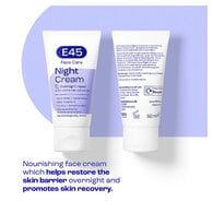 E45 Night Cream To Repair & Replenish Dry Skin 50Ml