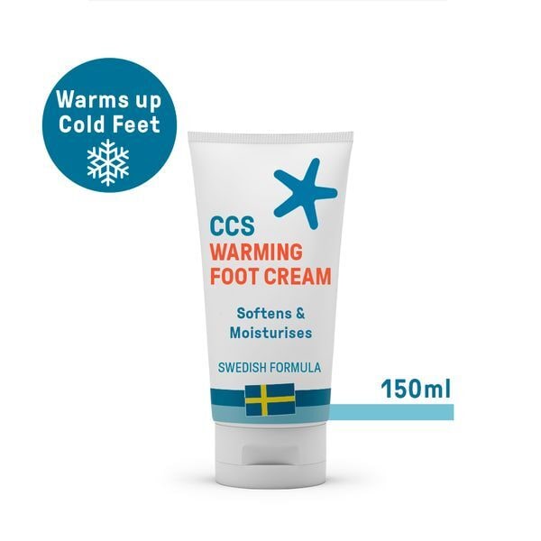 CCS Warming Foot Cream for dry and cold feet 150 ml