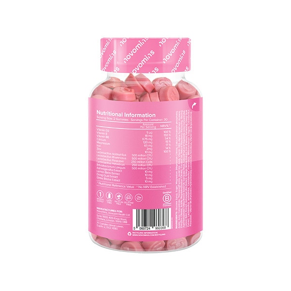 Novomins PMS 60 Gummies