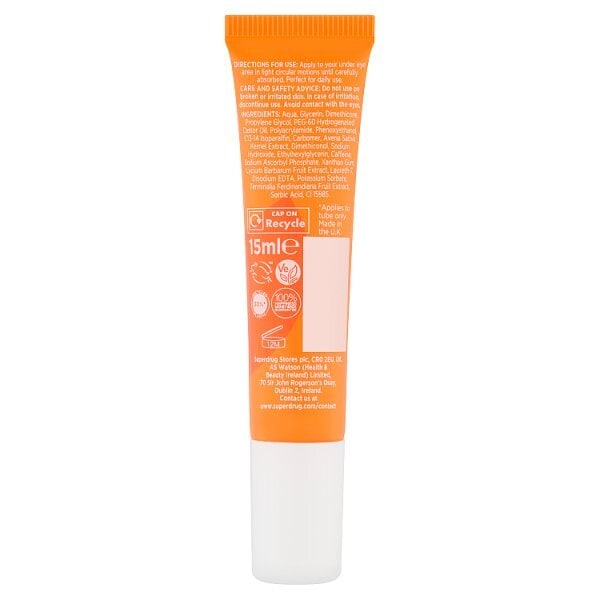 Superdrug Skin Vitamin C Eye Gel 15ml