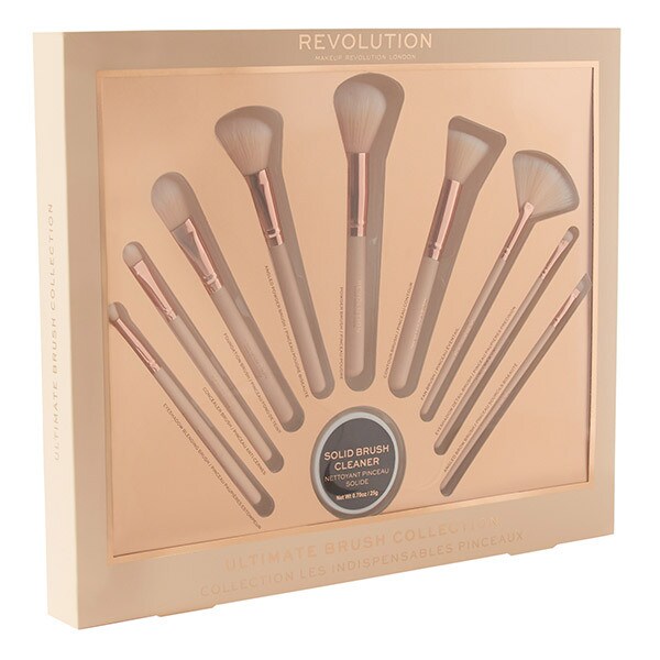 DNR Revolution Ultimate 10 piece Makeup Brush Gift Set