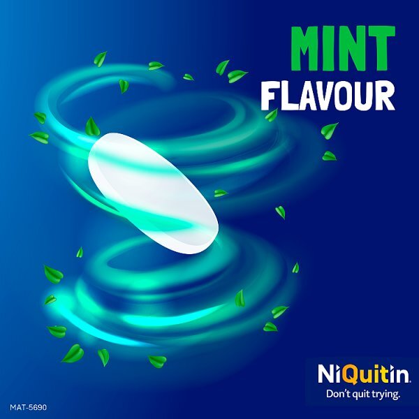 NiQuitin Minis Mint 4mg, 100 Lozenges- Quit Smoking Aid
