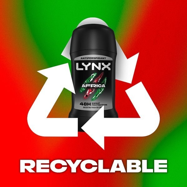 Lynx 48 Hour Anti-Perspirant Stick Deodorant Africa 50ml